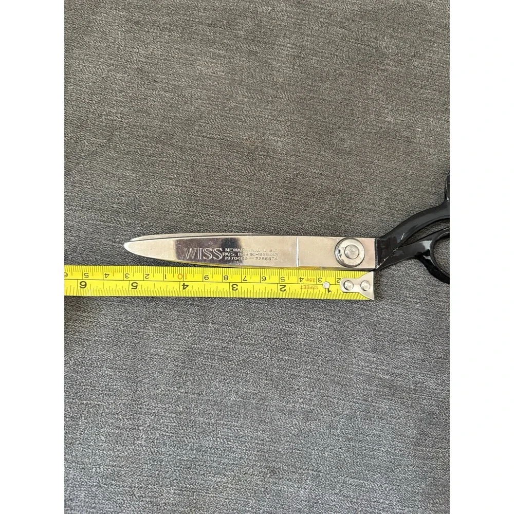 Vintage‎ WISS SHEARS SCISSORS 1970408-2286874 Zig Zag USA Pinking Sewing Crafts